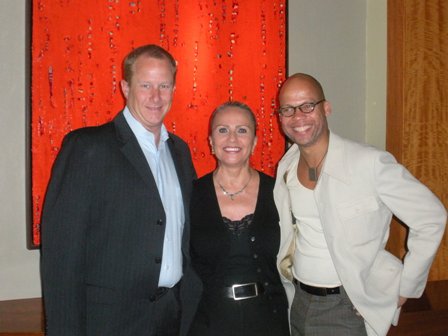Terry Kranz (Catering Manager), Anne Shukri, (Restaurant Manager), Jackson (Corporate Concierge-Barney's NY)