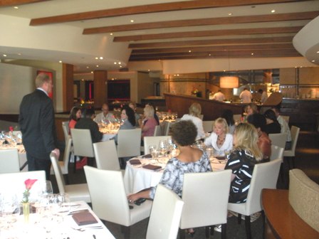 Corporate Concierges enoying a wonderful dining experience at Abacus