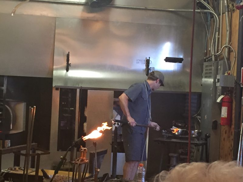 Glass Blowing at Metro Glass Studio in Grapevine